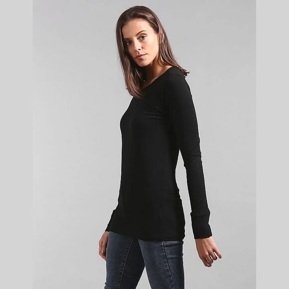 Gap Featherweight Long Sleeve Crewneck T-Shirt XL - Picture 2 of 11